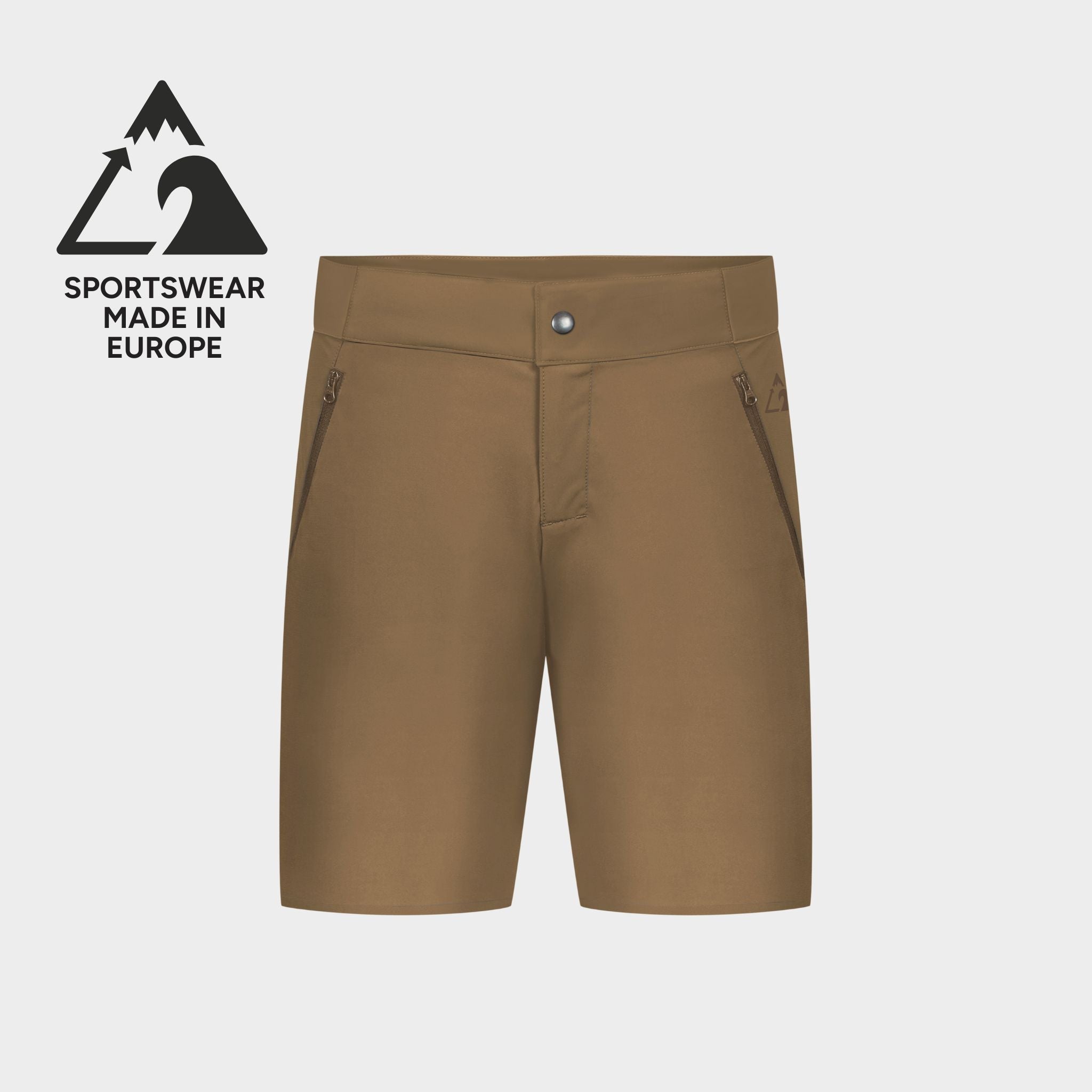 EU-phoric Lightweight Adventure Shorts Braun