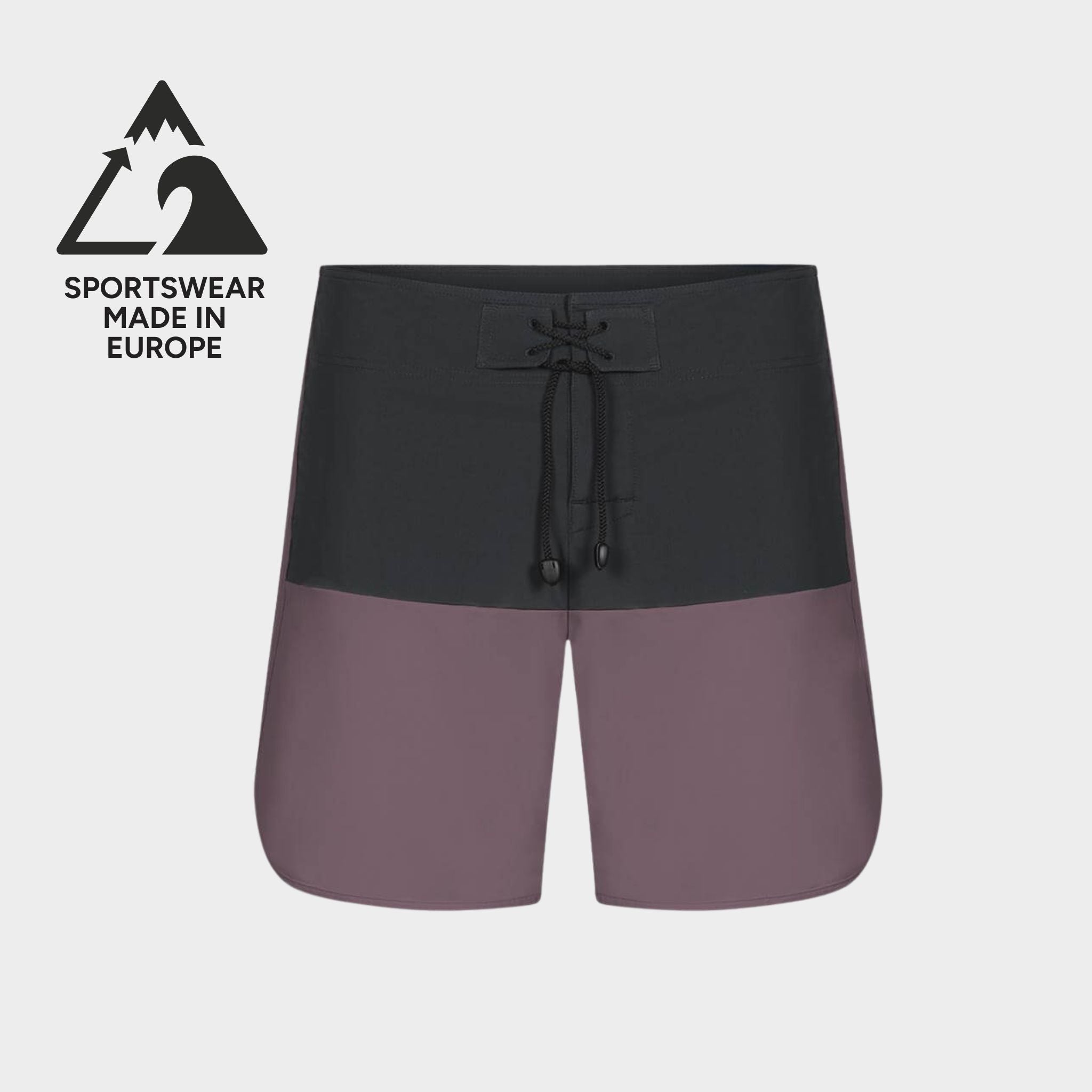 ECONY Max-Flex Boardshorts in Lila/Schwarz