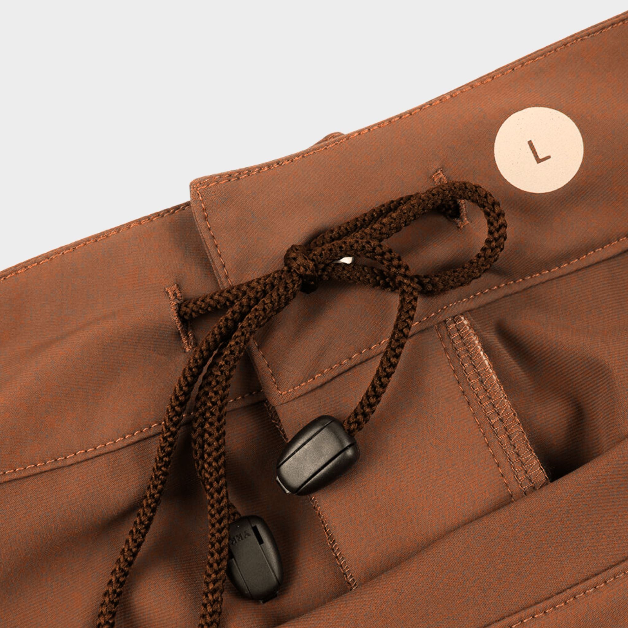 EU-phoric Lightweight Adventure Pants Damen Orange-Braun