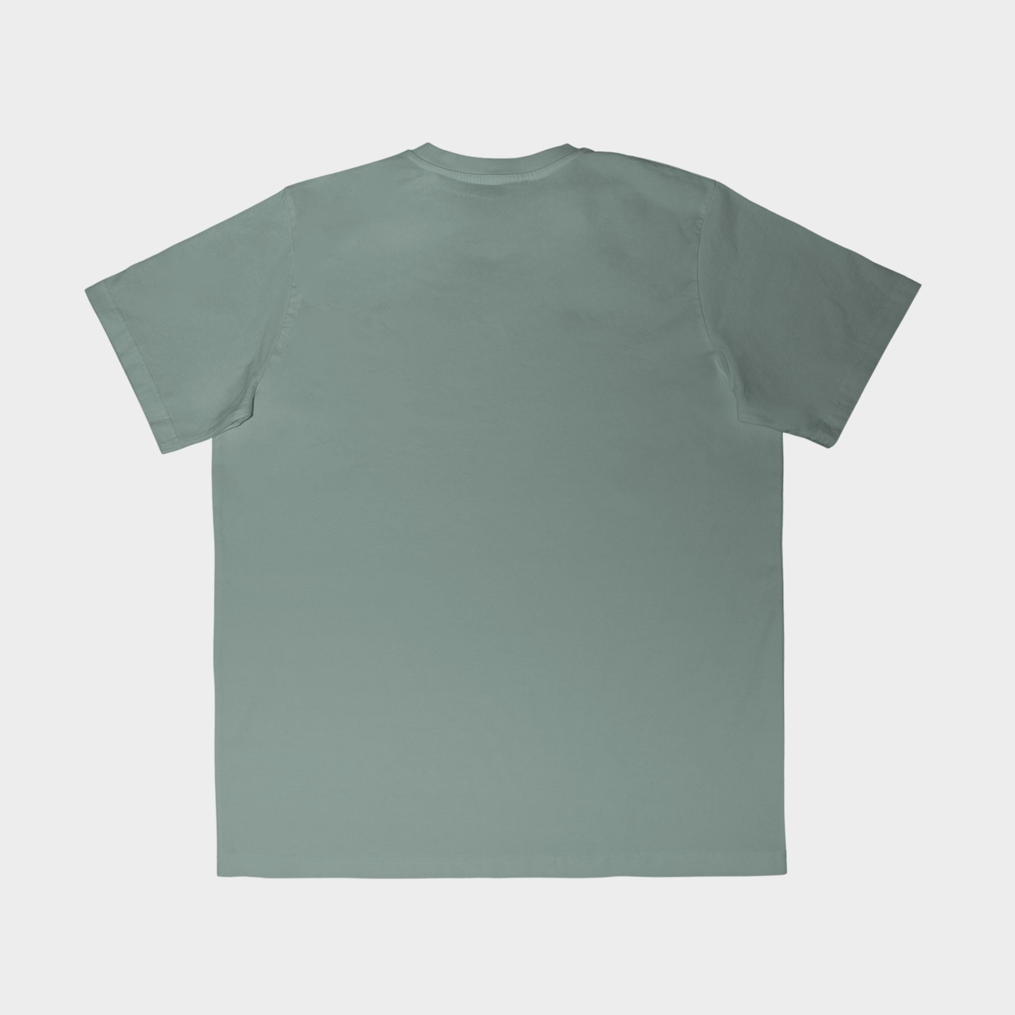 Classic Fit Quality Basic T-Shirt Salbei grün
