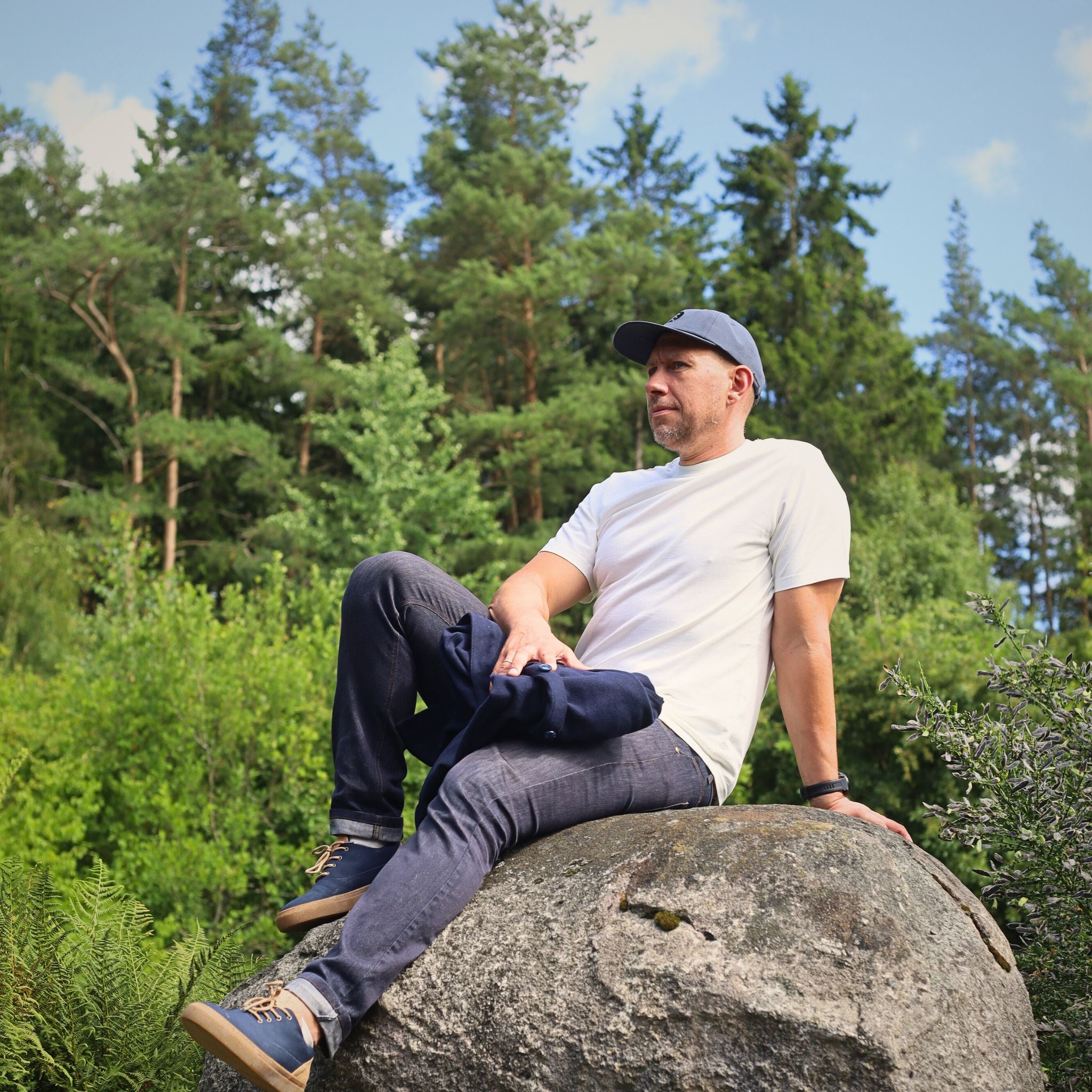 Classic Fit Quality Basic T-Shirt Weiß