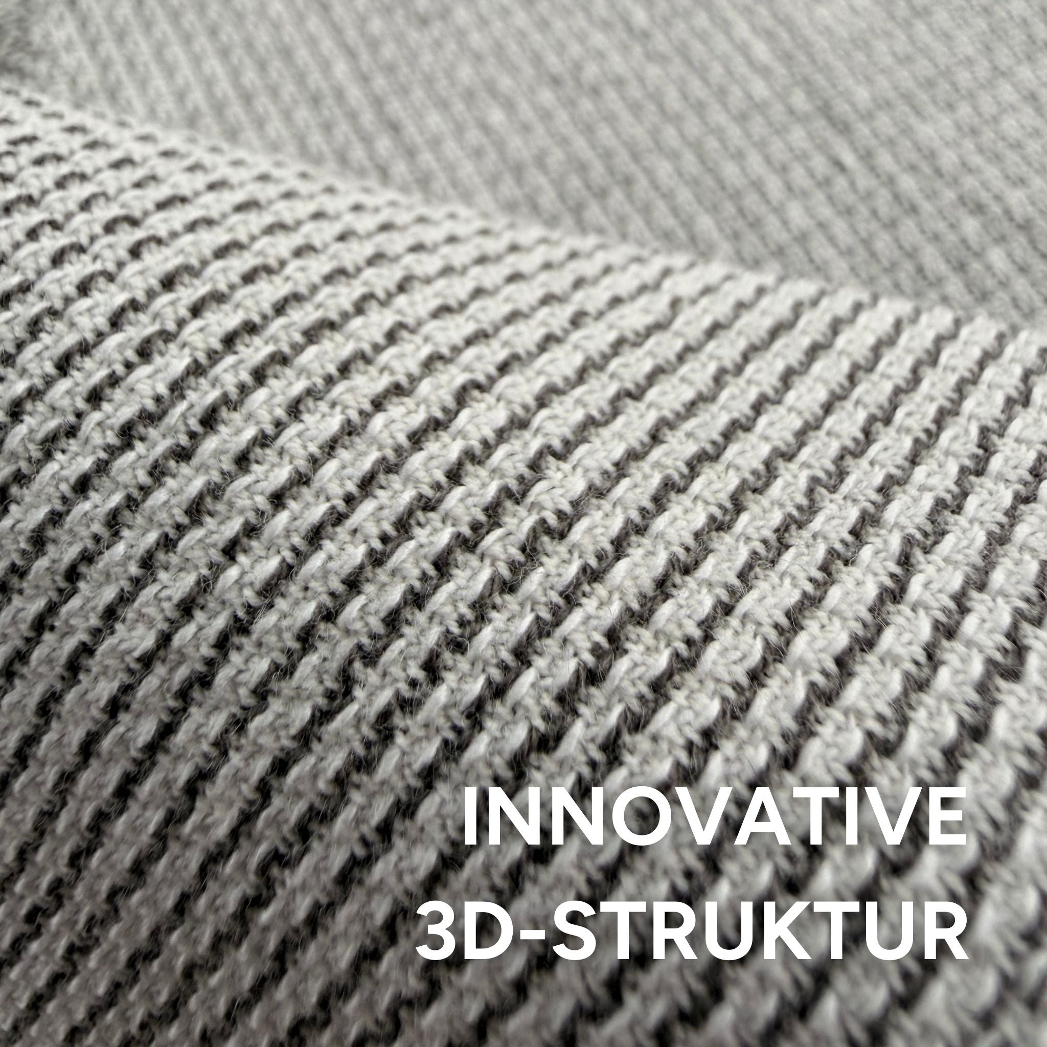 Fichtenliebe 3D Forestfibre Camping Handtuch Grau