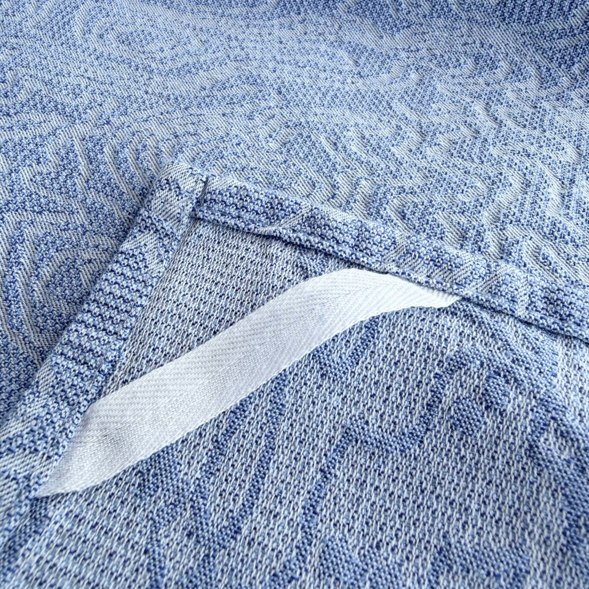Höhenliebe 3D Forestfibre Camping Handtuch Blau