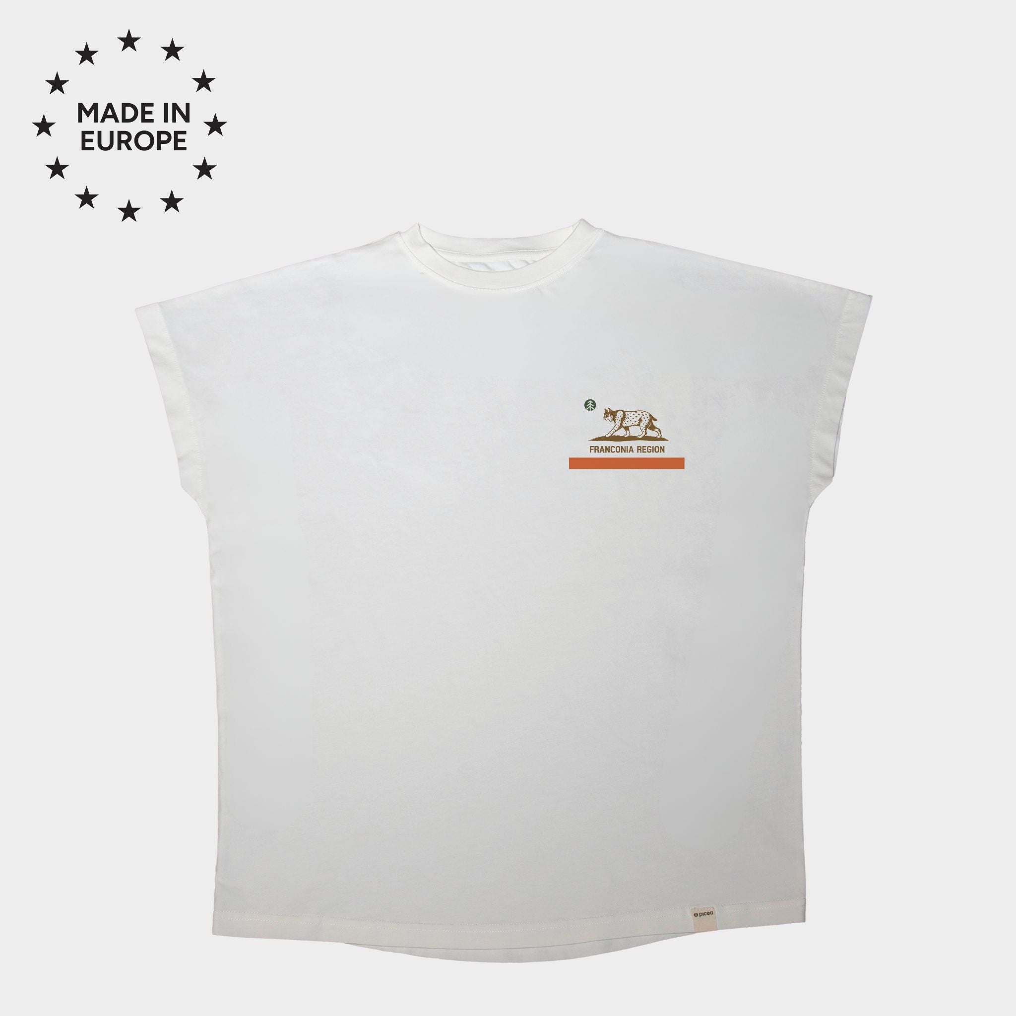 The Franconia Region Luchs T-Shirt Damen| Restless vibes, local edition