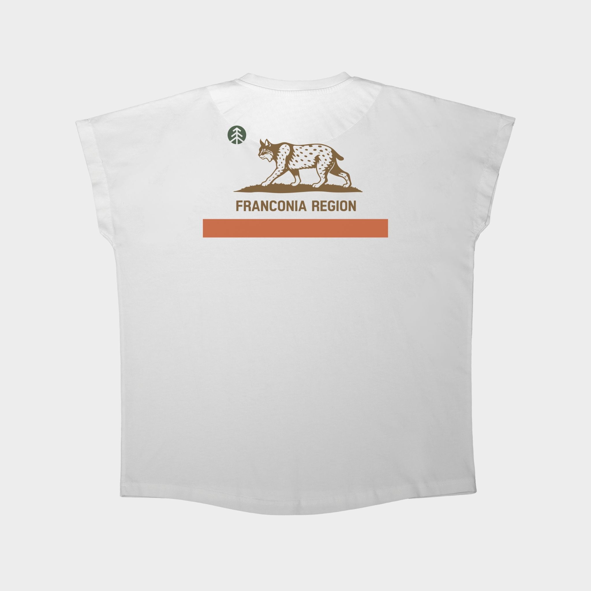 The Franconia Region Luchs T-Shirt Damen| Restless vibes, local edition