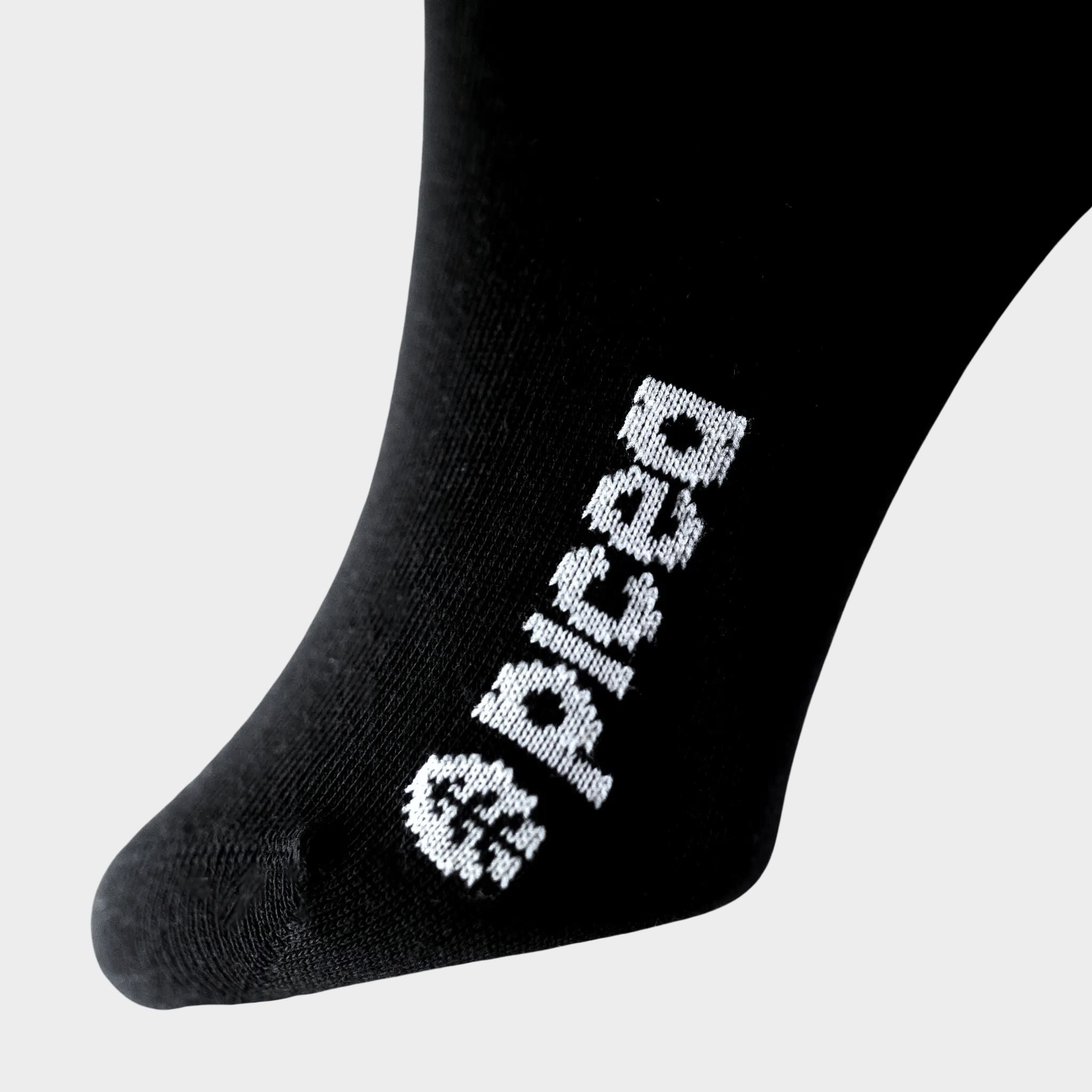 Tree Twins Funktionale Tennissocke Schwarz | Weiß