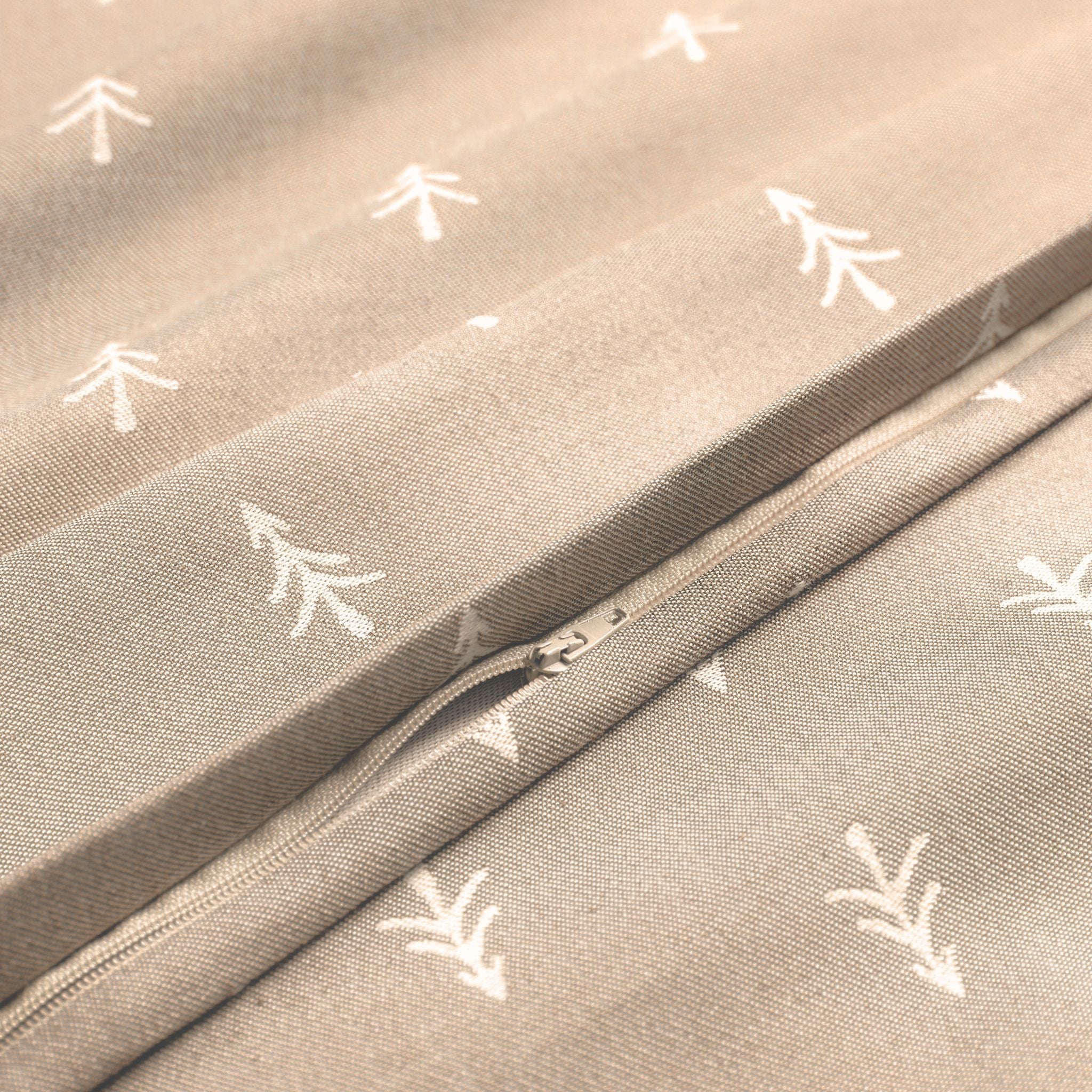 Fichtenliebe Bettwäscheset Beige