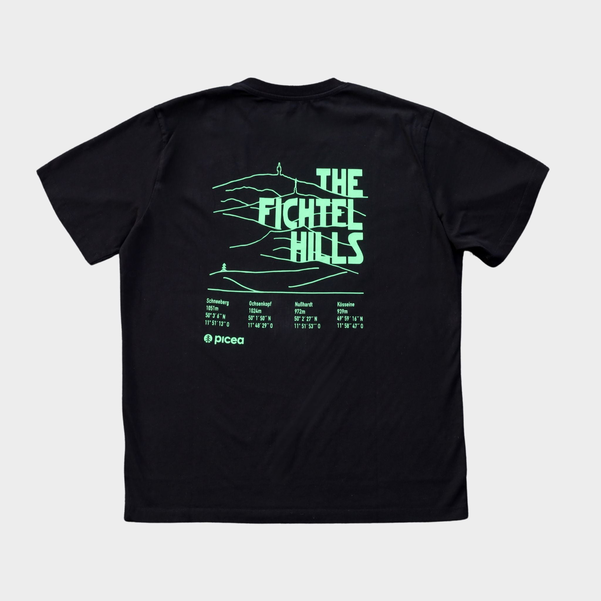 The Fichtel Hills T-Shirt Schwarz