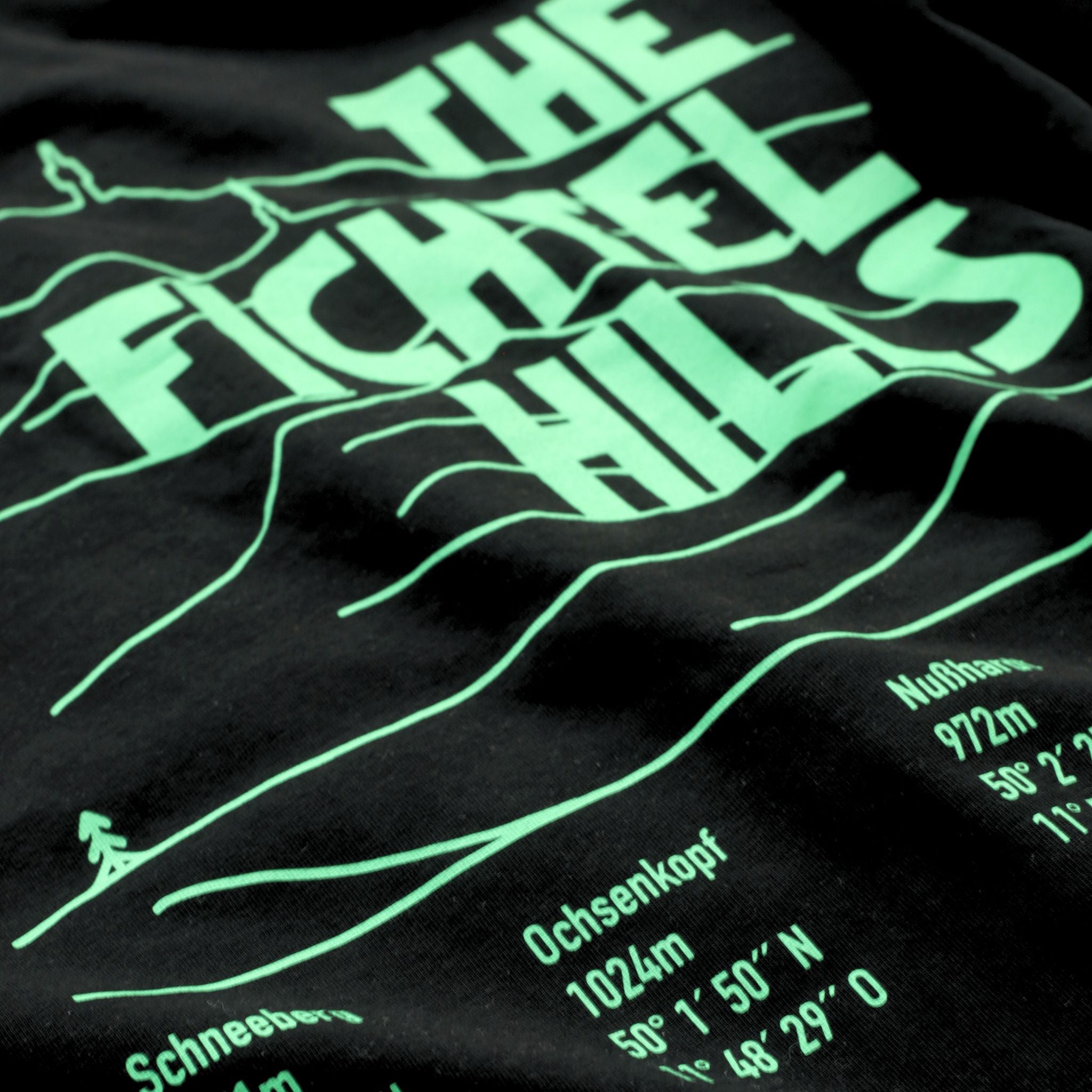 The Fichtel Hills T-Shirt Schwarz