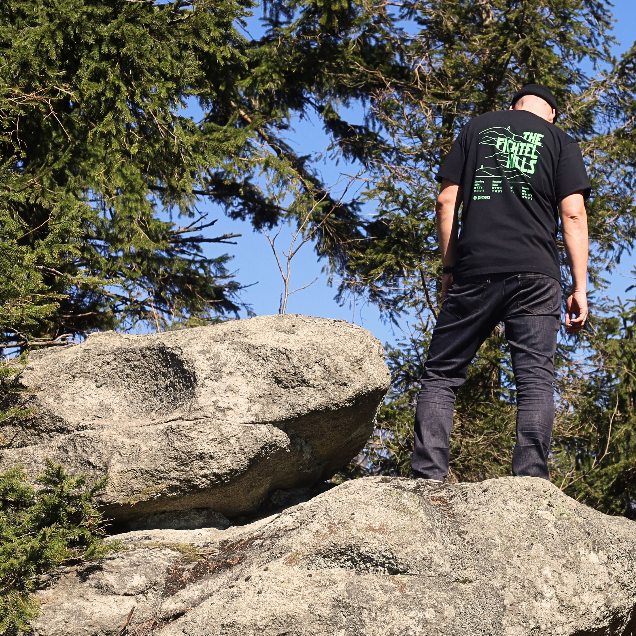 The Fichtel Hills T-Shirt Schwarz