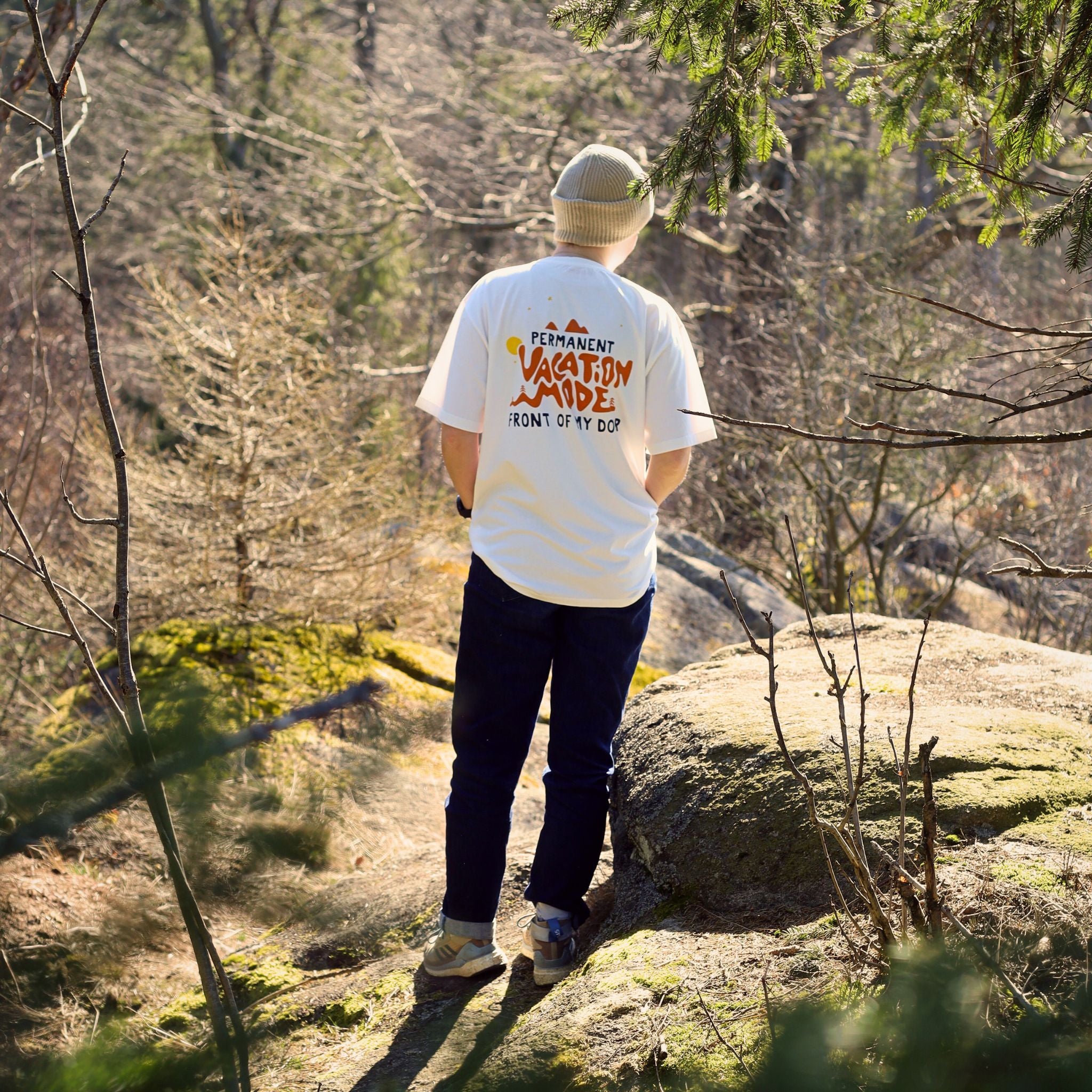 Vacation Mode T-Shirt Weiß