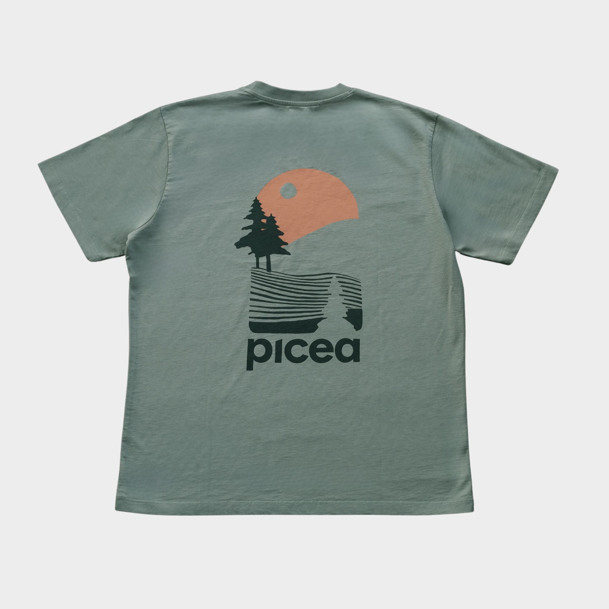 Wanderlust T-Shirt Grün