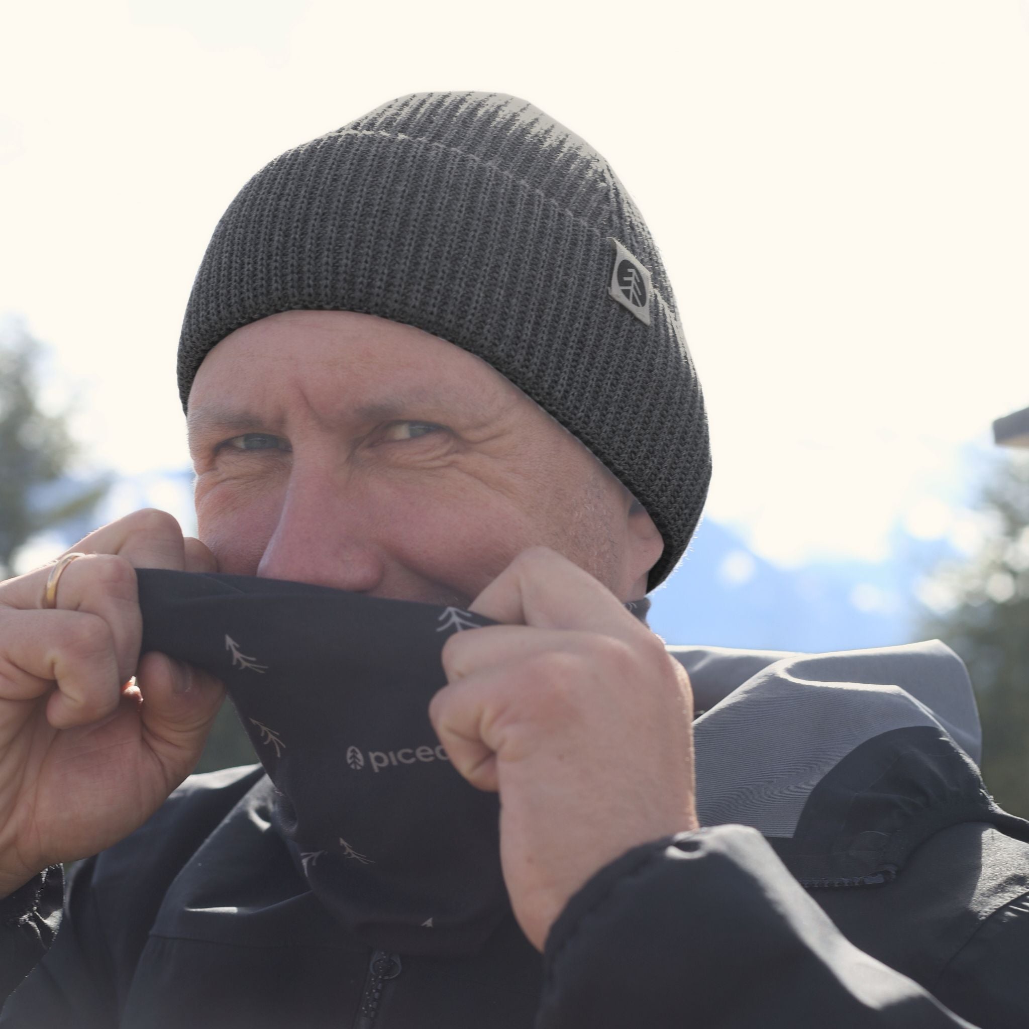 Ribbed Beanie Strickmütze