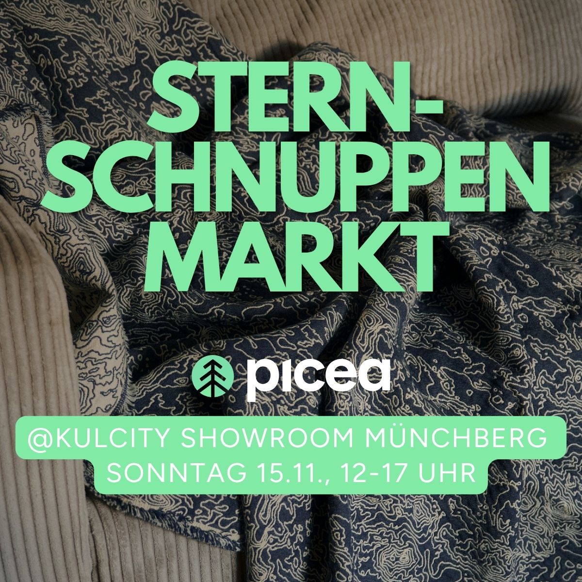 picea beim Sternschnuppenmarkt Münchberg am 15. November 2026 im KULCITY ShowRoom