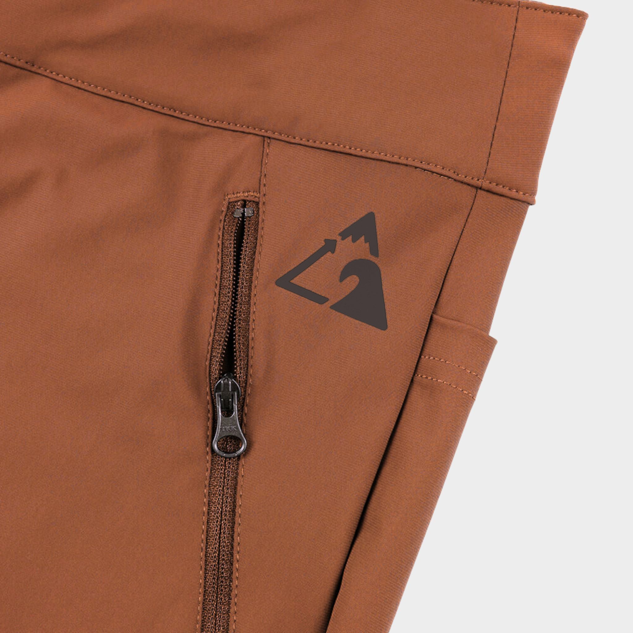 EU-phoric Lightweight Adventure Pants Orange-Braun