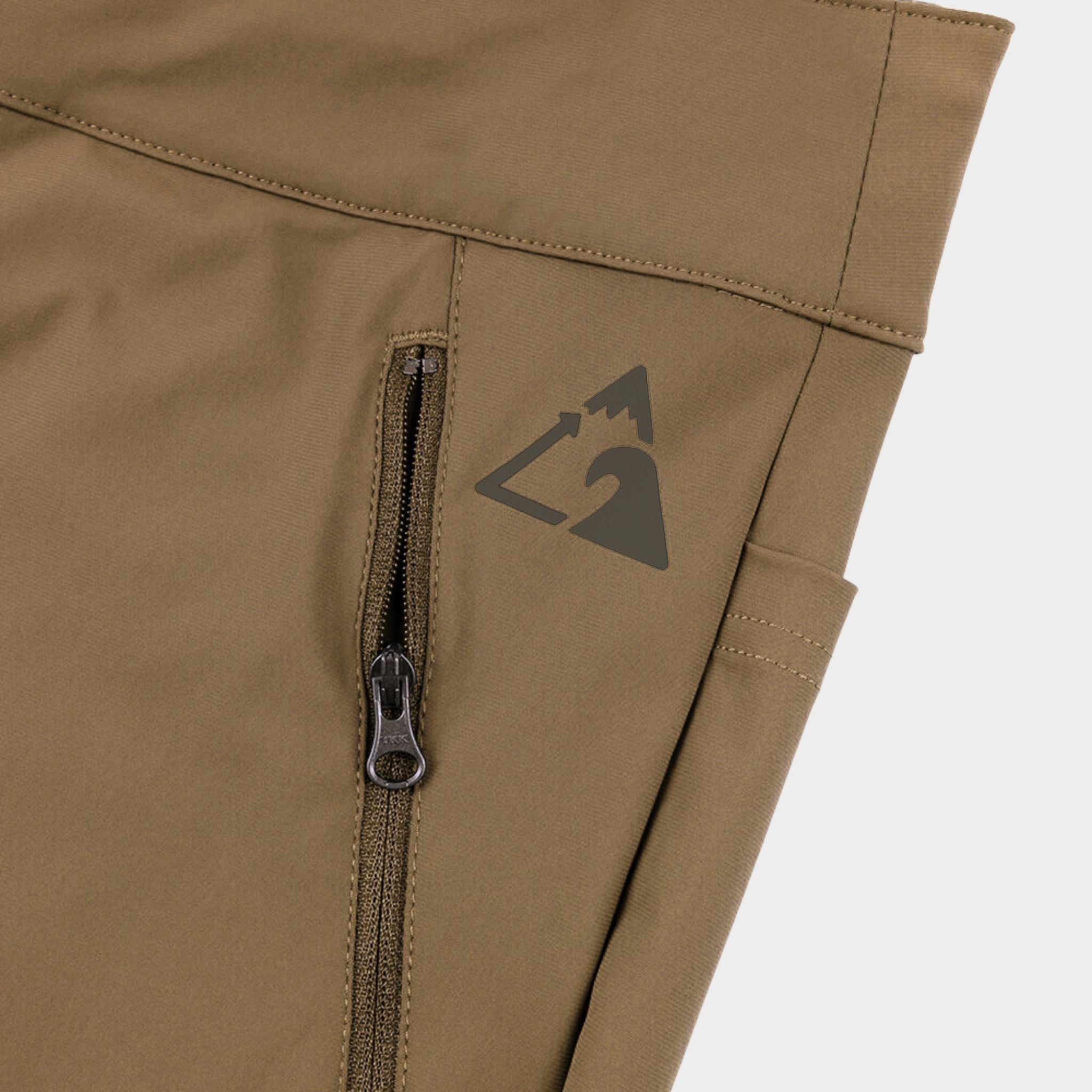 EU-phoric Lightweight Adventure Shorts Braun