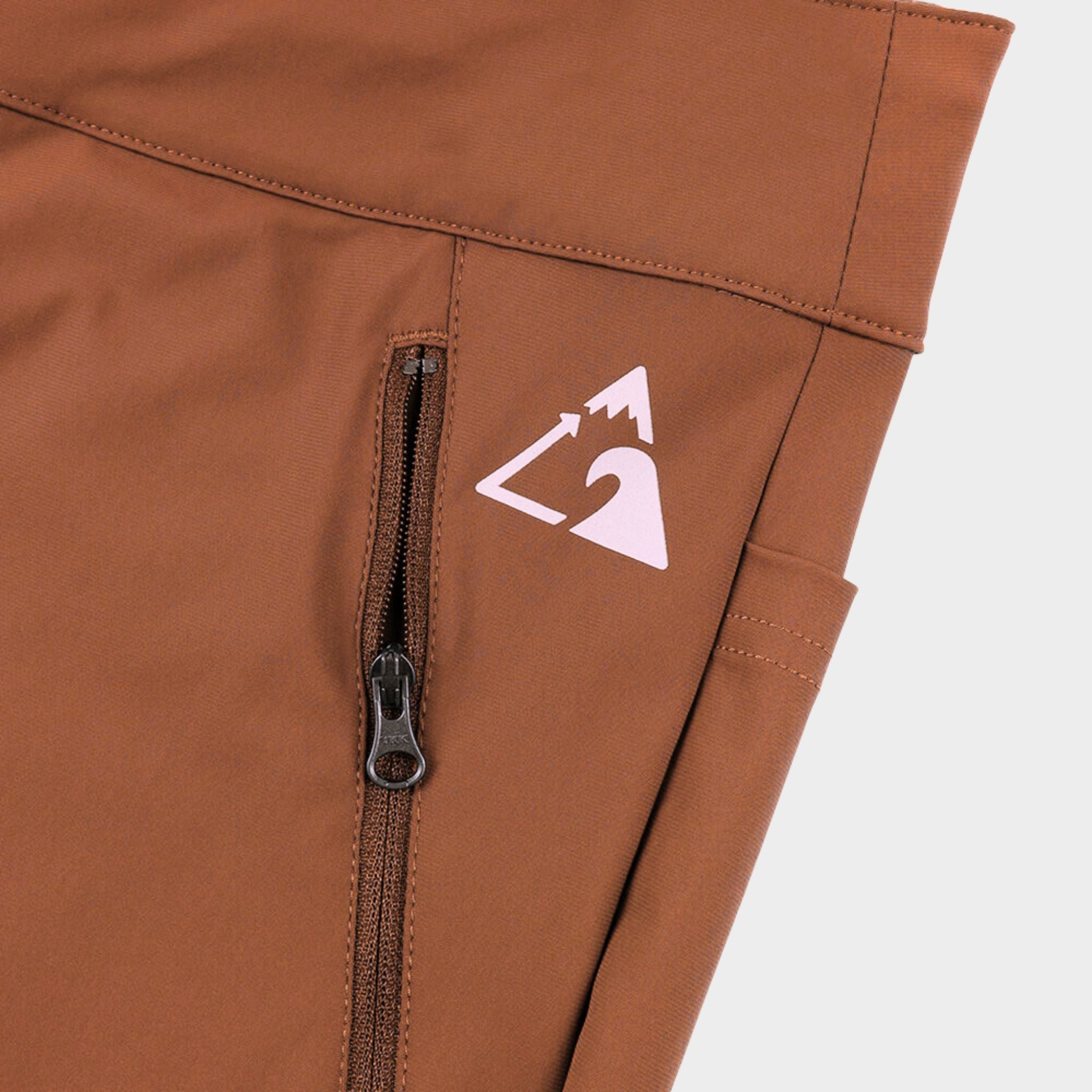 EU-phoric Lightweight Adventure Pants Damen Orange-Braun
