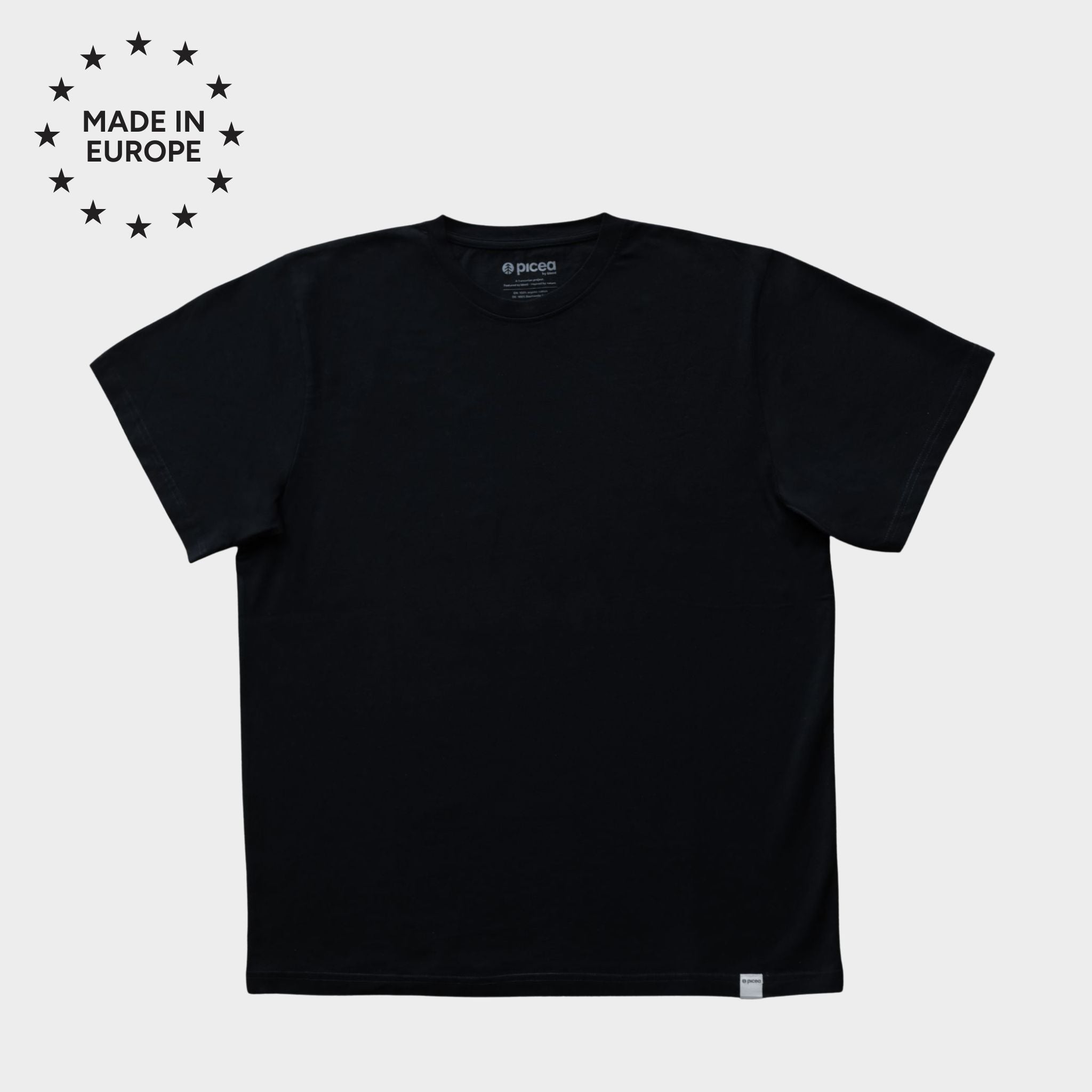 Classic Fit Quality Basic T-Shirt Schwarz
