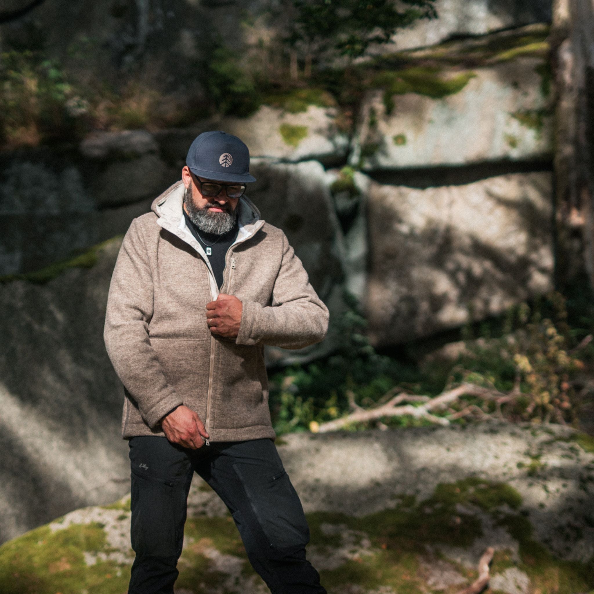 Hansi Trucker Cap Grau