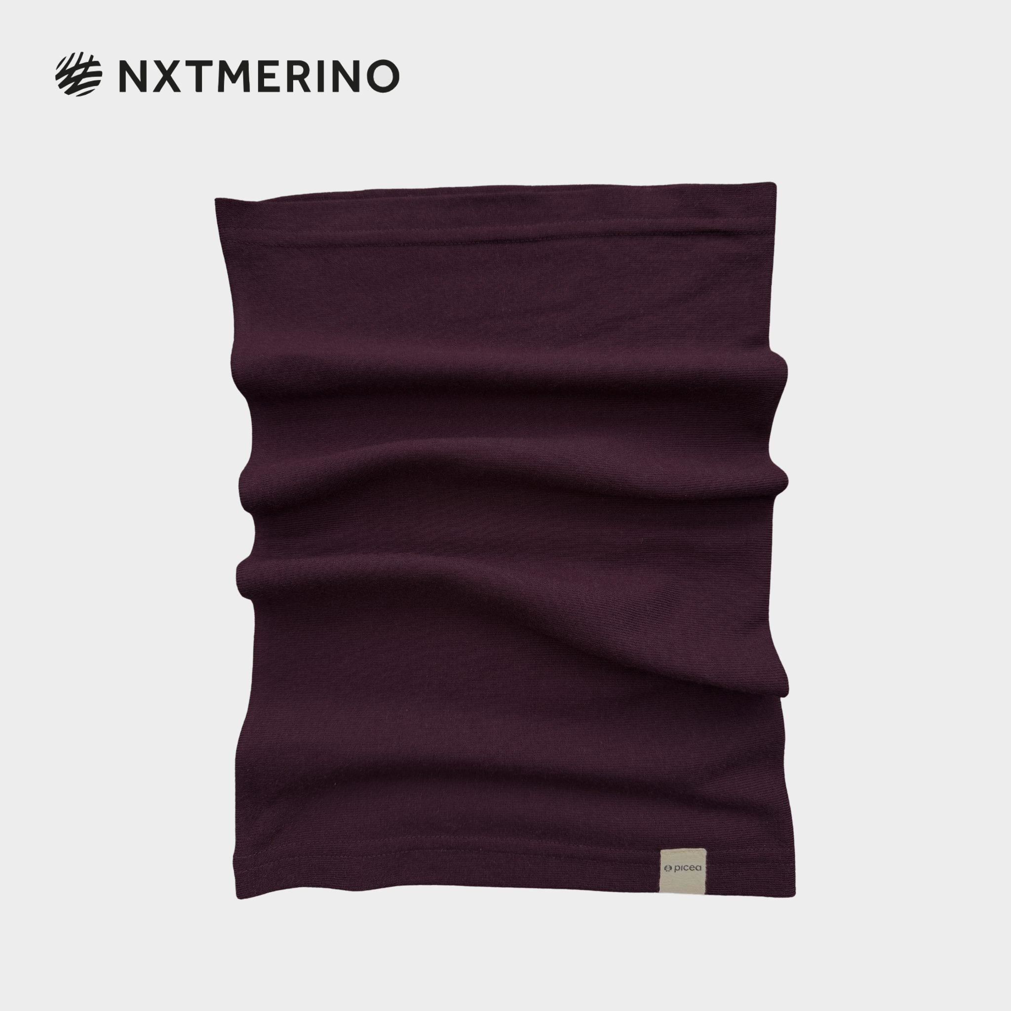 NXTMERINO® Multifunktionstuch Dunkellila
