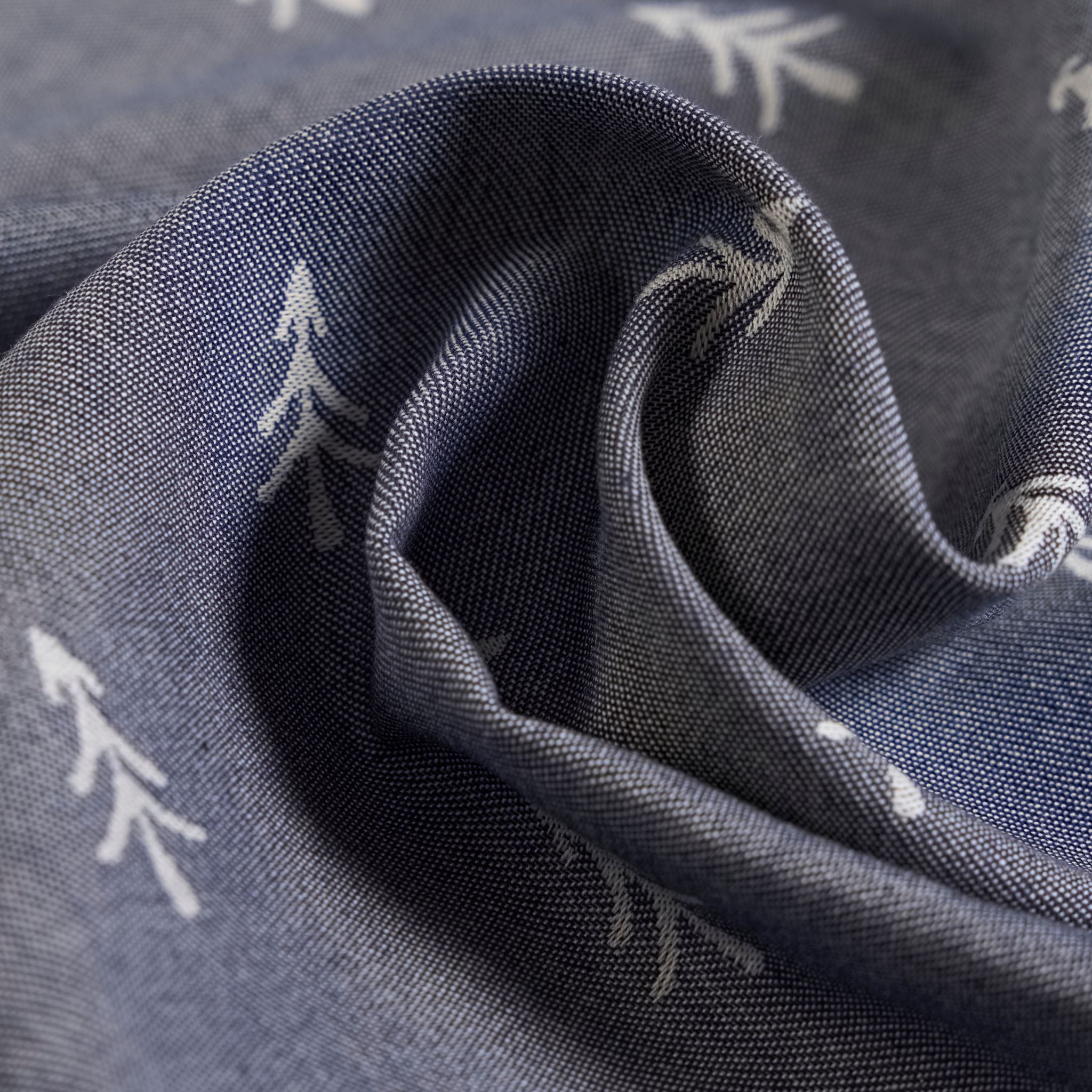 Premium Fichtenliebe 2er Tischset Navy