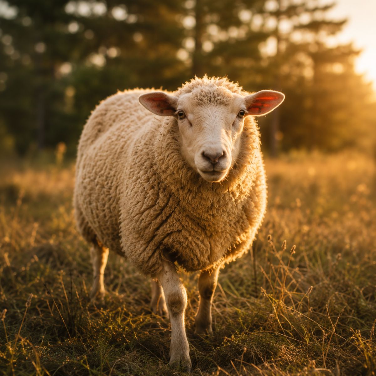 Merinoschaf als Ursprung der natürlichen Merinowollfaser