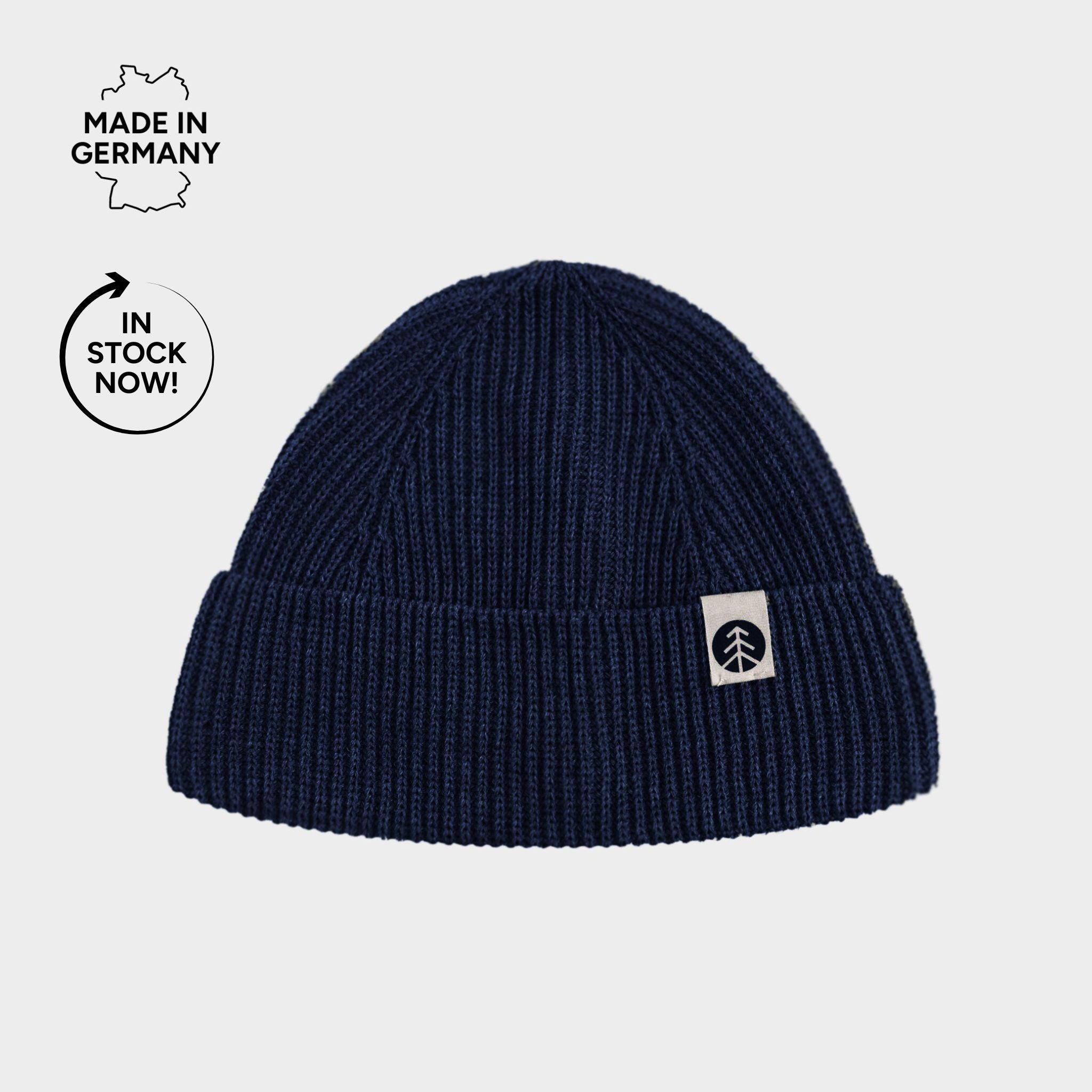 Ribbed Beanie Strickmütze