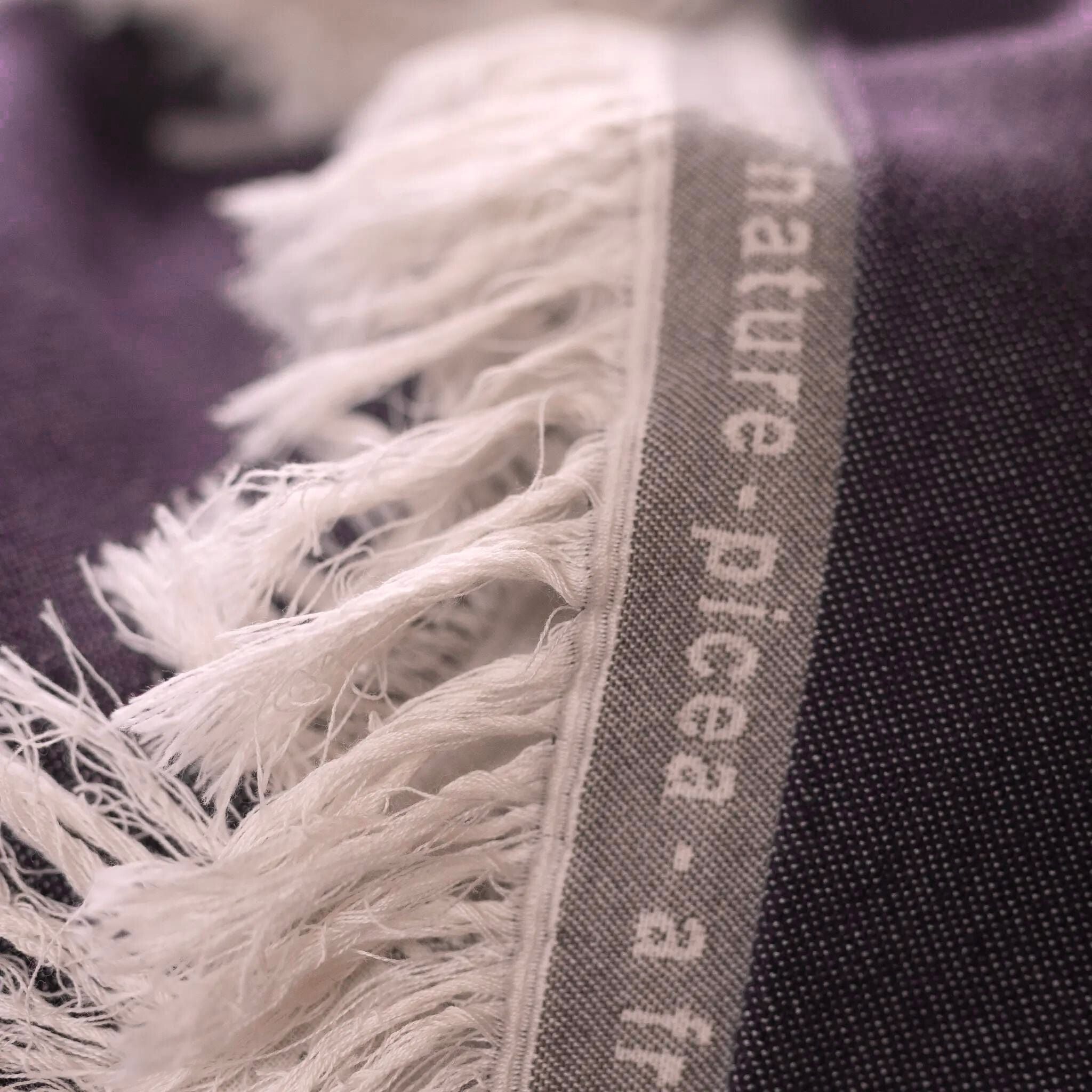 Premium Fichtenliebe Decke Beerenlila