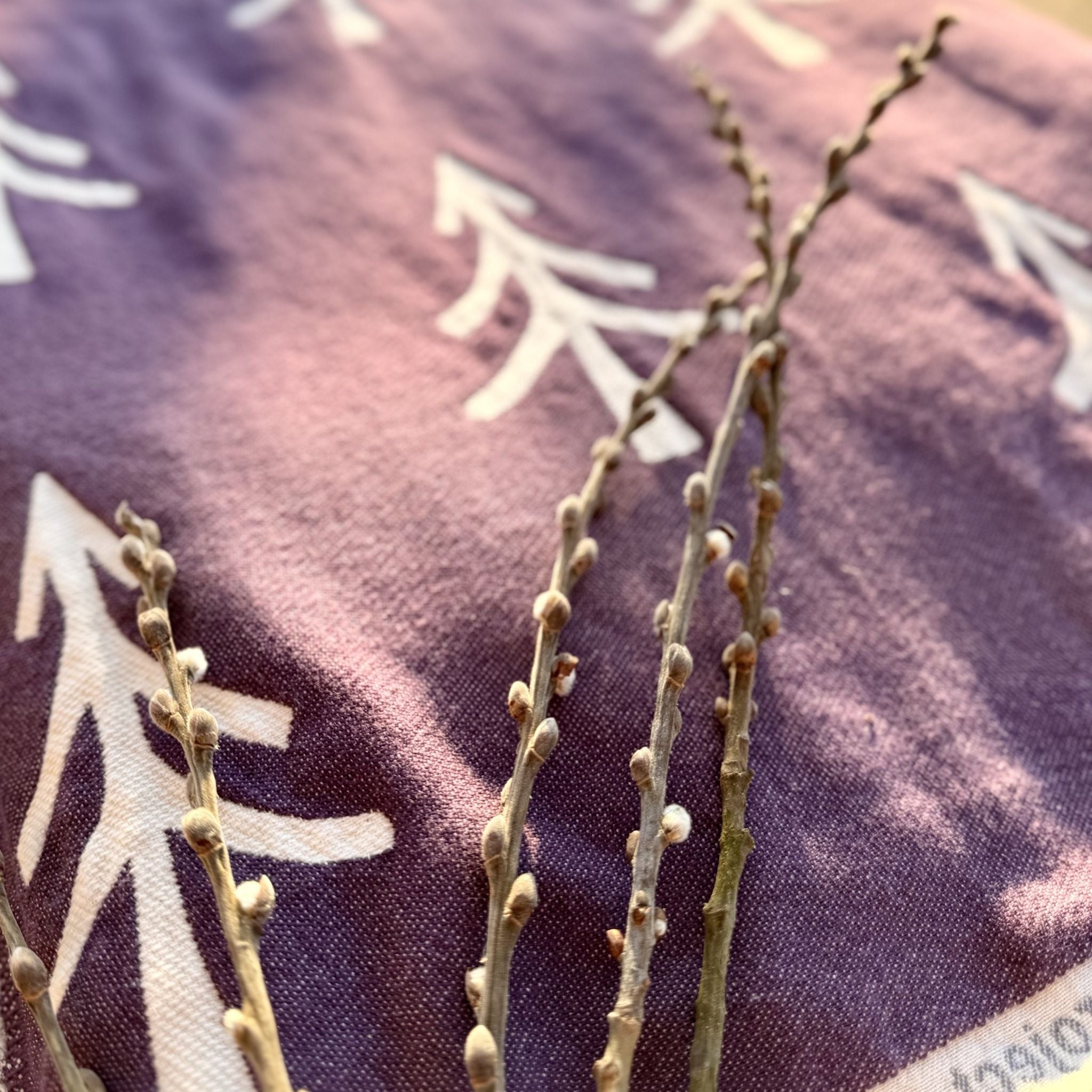 Premium Fichtenliebe Decke Beerenlila