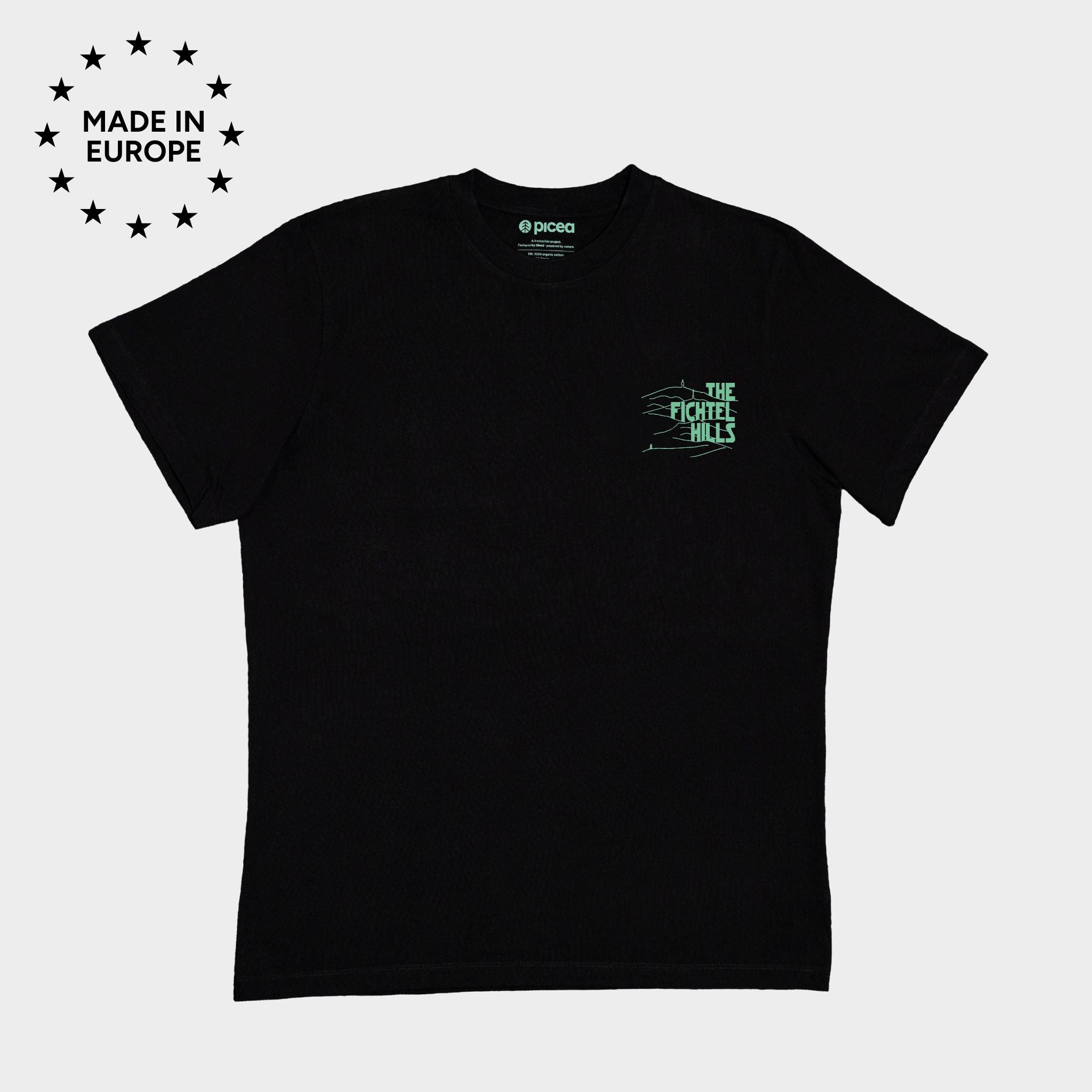 The Fichtel Hills T-Shirt Schwarz