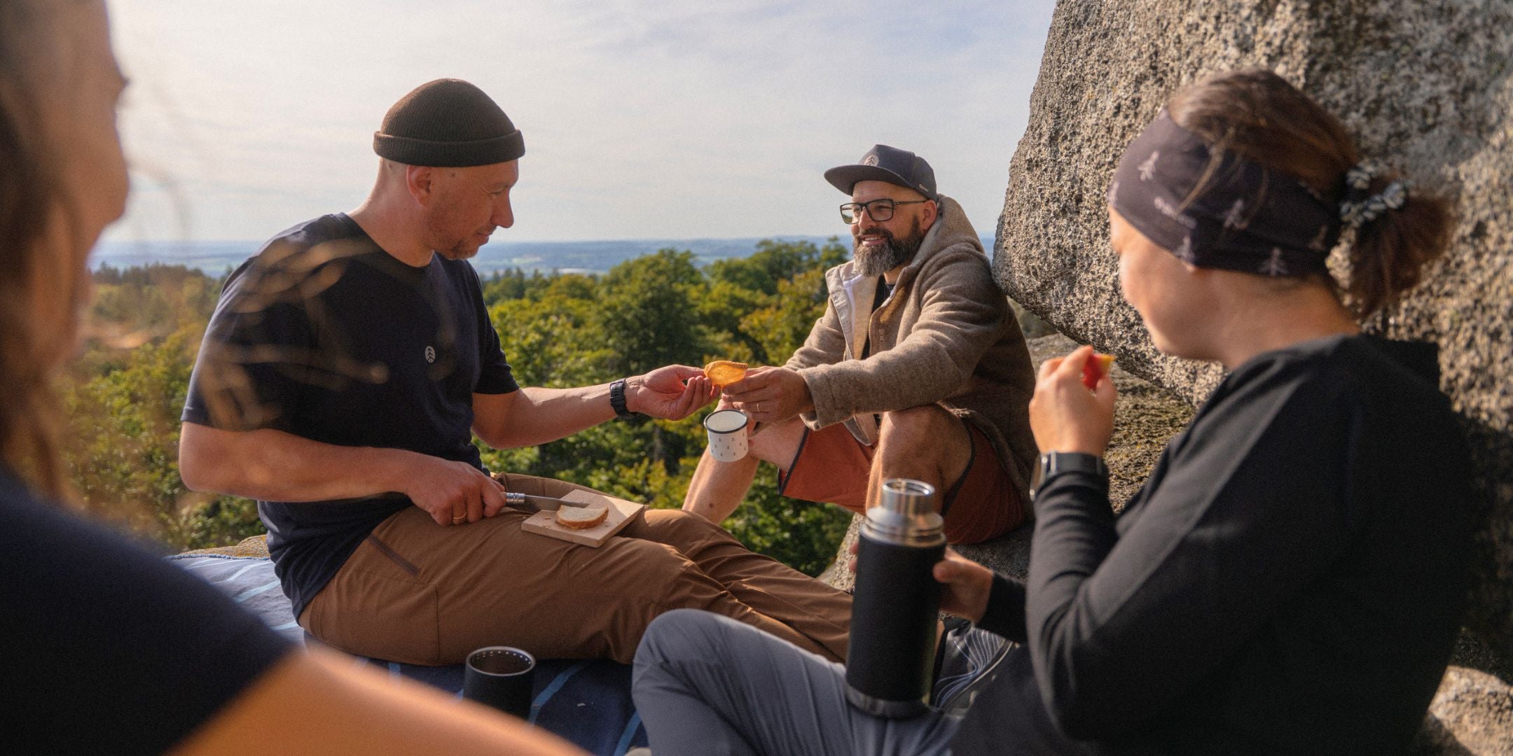 picea team beim Picknick am Waldstein