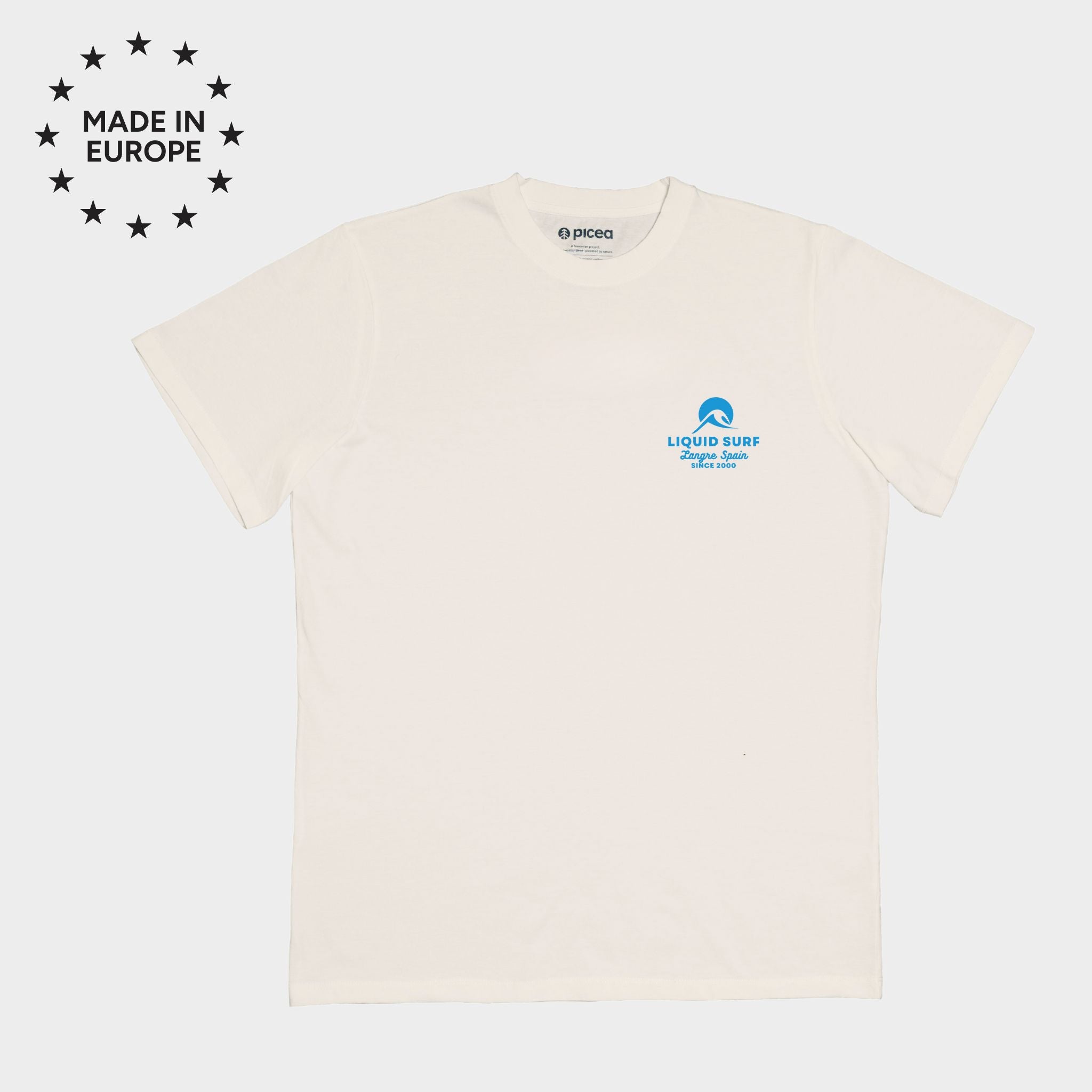 picea X Liquid Surf 25 years T-Shirt Weiß
