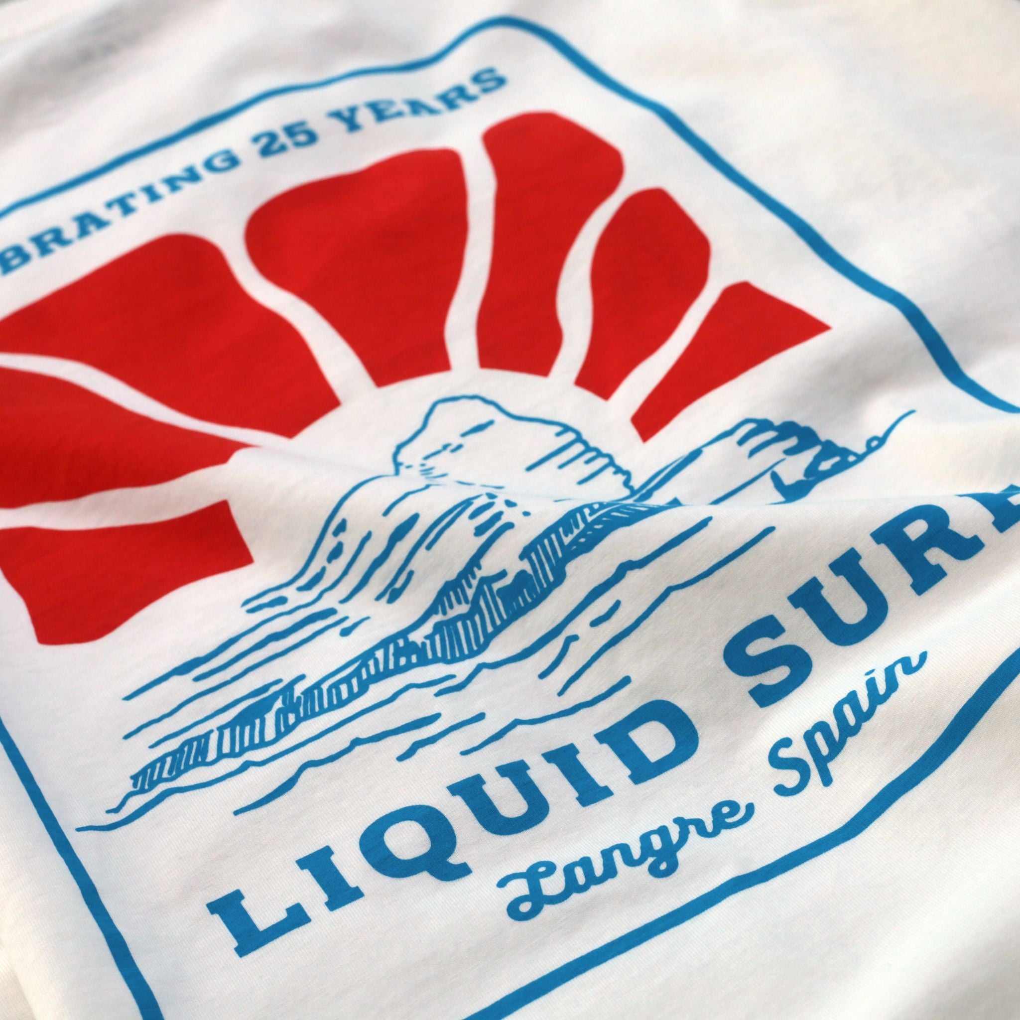 picea X Liquid Surf 25 years T-Shirt Weiß